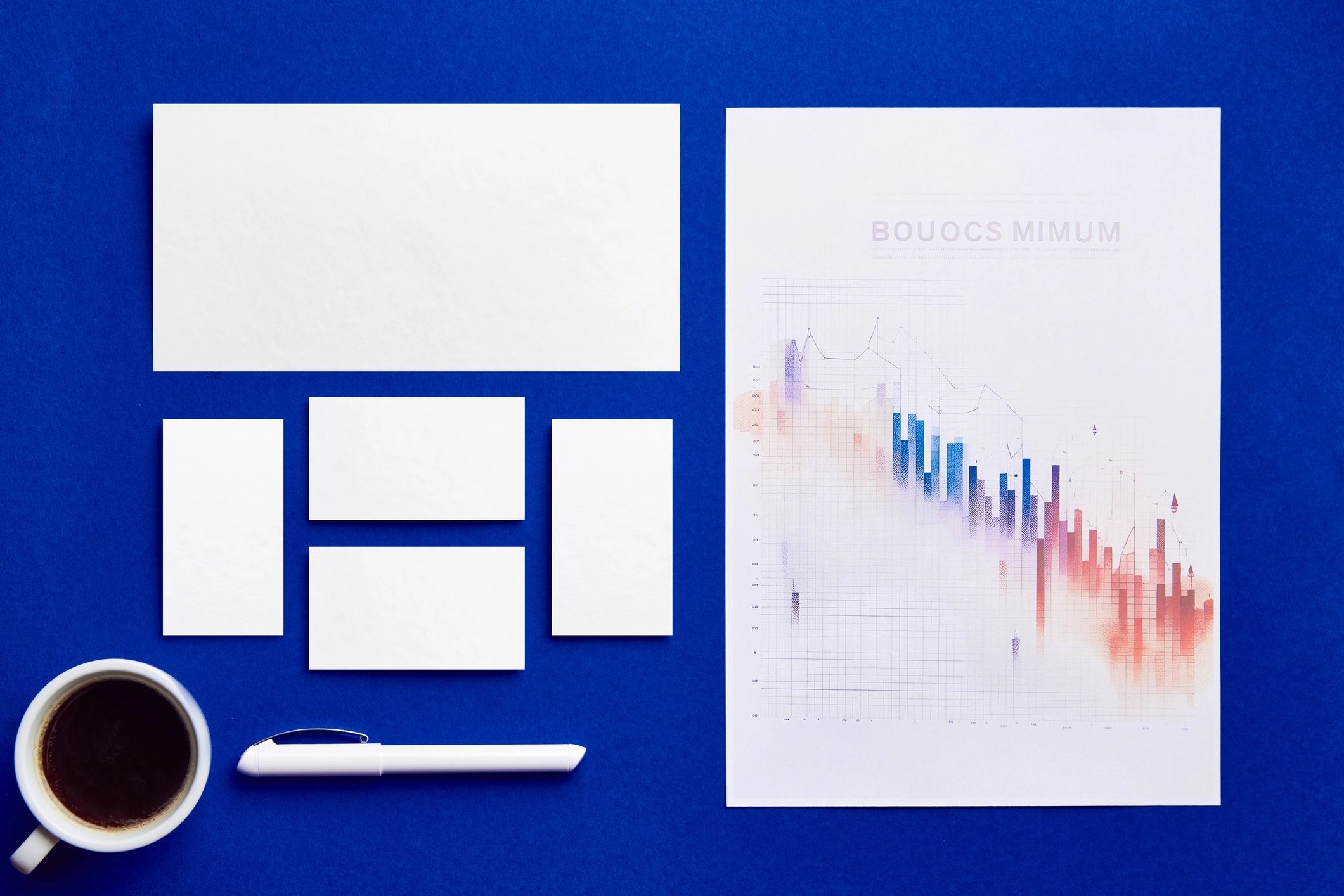 Corporate identity set with business cards and stationery