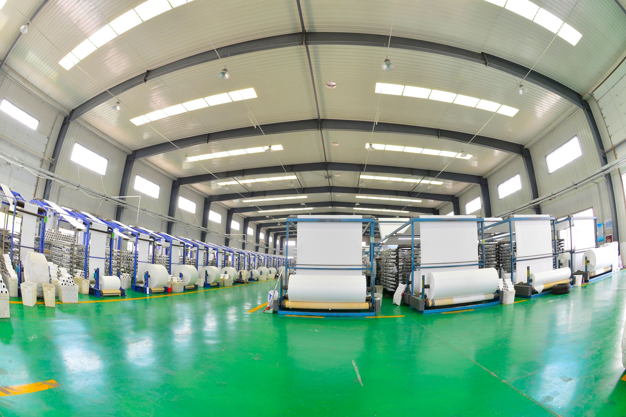 Modern production equipment used for commercial print projects